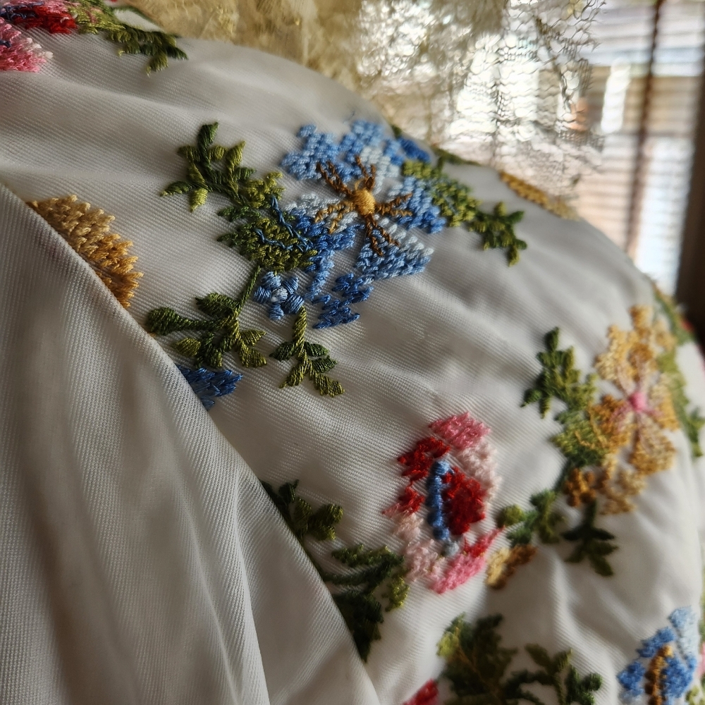 Handmade Sheer Ukrainian Robe - Picture 7 of 11